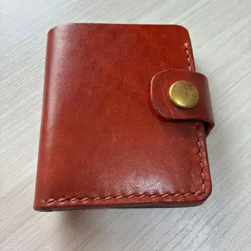 가죽 핸드메이드 지갑