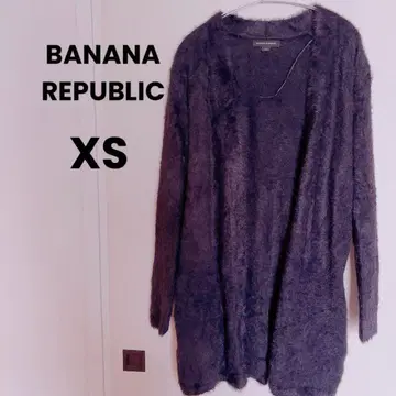 BANANA REPUBLIC [ XS ] 블랙 블랙 가디건