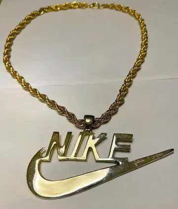 80s 힙합/래퍼 체인 목걸이 NIKE (나이키) 브라스제