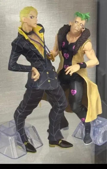 죠죠의 기묘한 모험 제일복권 프로슈토 페시 피규어 2체