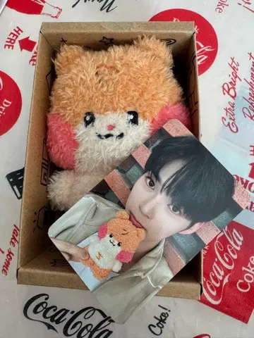 K-POP 봉제 인형 포토 카드 세트