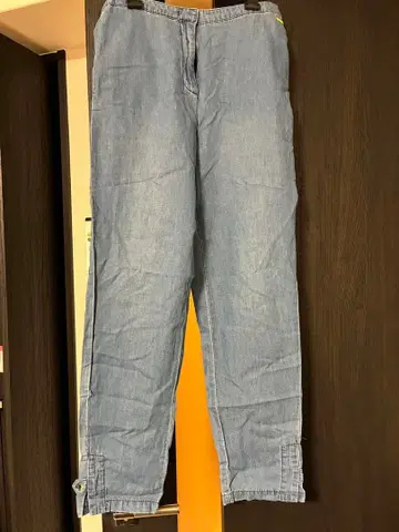 Armani Exchange 라이트 블루 데님 팬츠