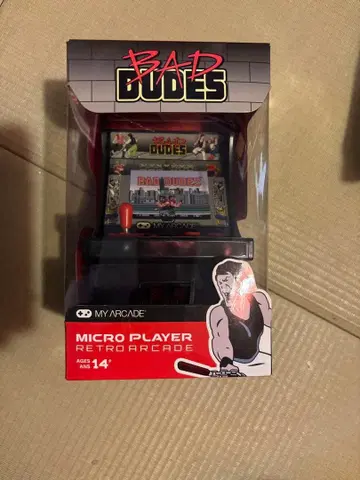 미사용 새상품 BAD DUDES MICRO PLAYER