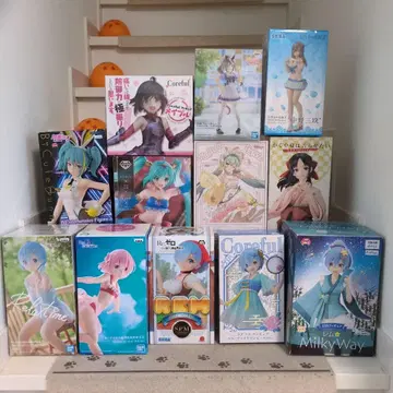 하츠네 미쿠 리제로 카구야 피규어