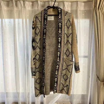 BAYFLOW 니트 롱 코트