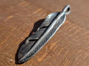 하라주쿠 고로즈 실버 페더 빈티지 정품 소