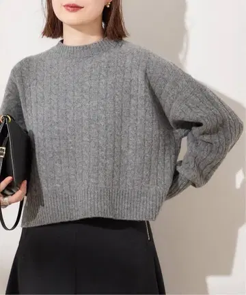 JOURNAL STANDARD L'ESSAGE 케이블 숏 풀오버