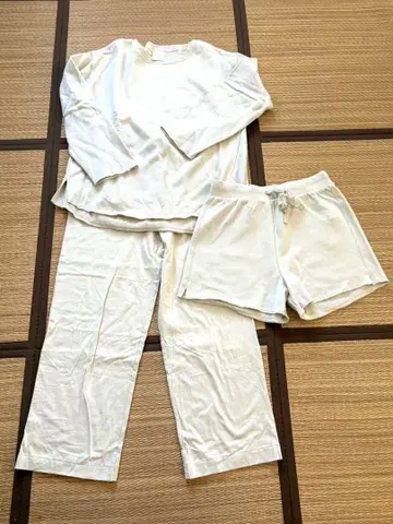 gelato pique 오가닉 코튼 맨투맨 세트 (그린)