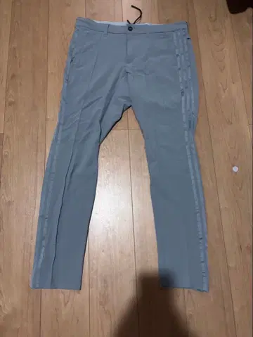 adidas 그레이 골프 팬츠 슬림핏