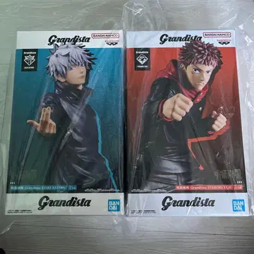 Grandista 주술회전 이타도리 유우지 고죠 사토루 피규어 2체 세트