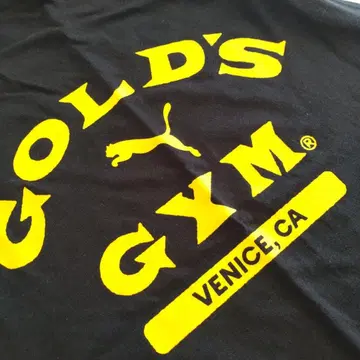 GOLD'S GYM PUMA 탱크탑 M 블랙