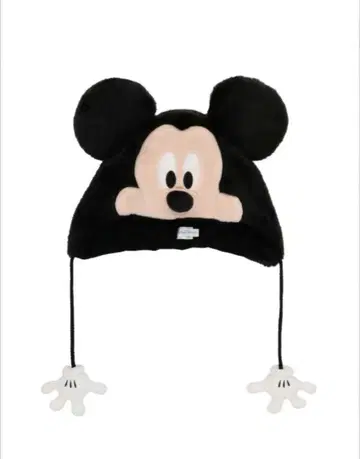 미키마우스 플리스 모자 귀 포함