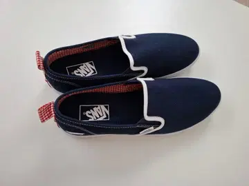 VANS 슬립온 네이비 27.5cm