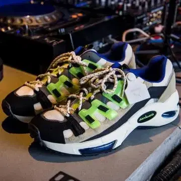 PUMA SANKUANZ 스니커즈 블랙/그린