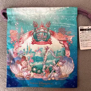 도쿄 디즈니 리조트 디즈니씨 24주년 머메이드 라군 복주머니