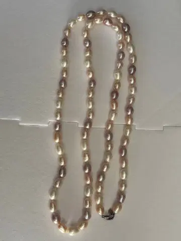 LUC 925 목걸이 펄 목걸이 실버 액세서리