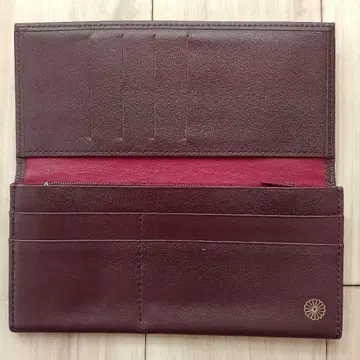 [ 새상품급 ] 황궁 한정판 장지갑 와인 레드
