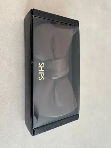 SHIPS 파사티 무지 나비 넥타이 브라운