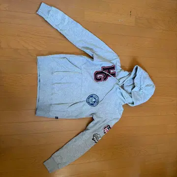 HYSTERIC GLAMOUR 그레이 후드티 S