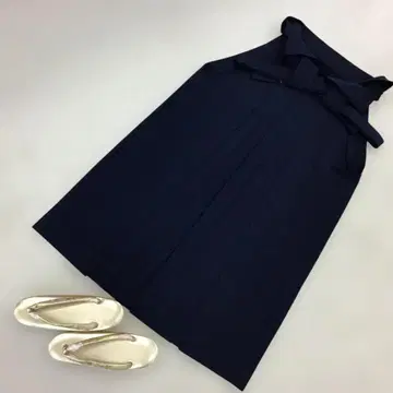 여성 하카마와 조리 세트 네이비 컬러 91cm 무지