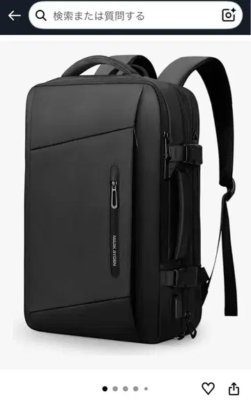 [마크 라이덴] 비즈니스 백팩 블랙