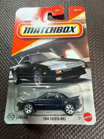MATCHBOX 1984 TOYOTA MR2 블랙