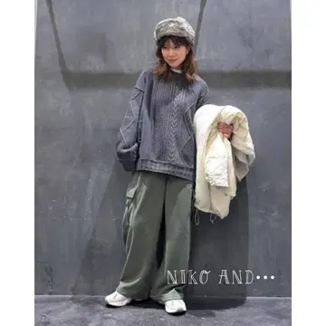 [ NIKO AND ] 리메이크풍 풀오버