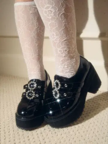 BUBBLES 더블 버클 신발