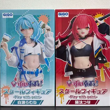 GIGO 한정판 Vspo 피규어 시라나미 라무네 네코타 츠나