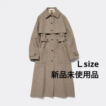 GU 지유 고급 2피스 코트(체크) by rokh