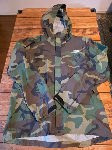 THE NORTH FACE 나일론 자켓 카모플라쥬