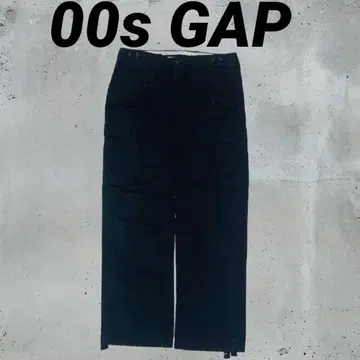 00s GAP 갭 스트레이트 카고 팬츠 블랙 W33 L 사이즈