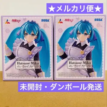 하츠네 미쿠 피규어 2점 세트 클래시컬 메이드 [ 미개봉 새상품 ]