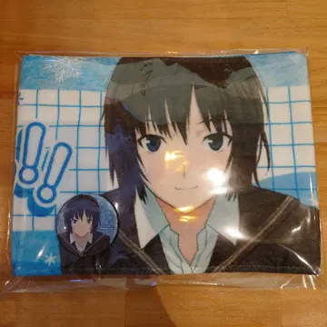 아마가미 SS 나나사키 아이 머플러 타월 캔뱃지 아마가미 15주년