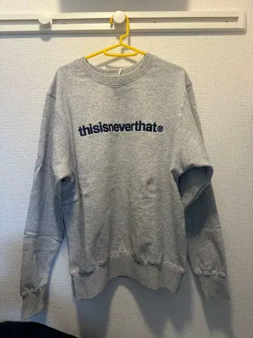 thisisneverthat 그레이 맨투맨