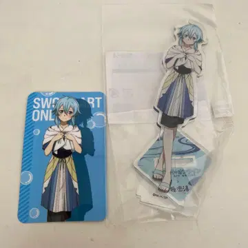 극락탕 소드 아트 온라인 아크릴 스탠드 카드 시논