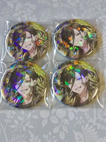 이레이스 유스케 캔뱃지 화이트 블랙조