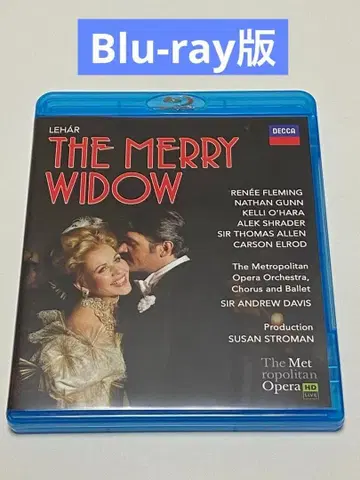 The Merry Widow Blu-ray 멜리 위도우 오페레타