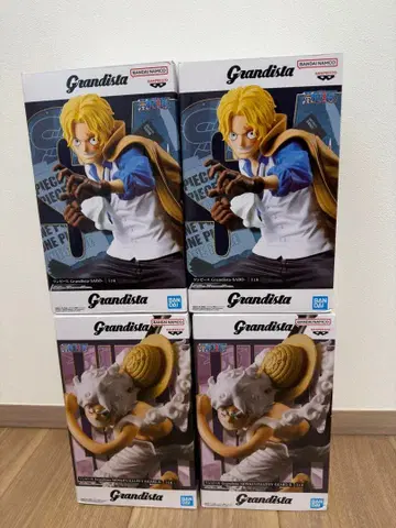 Grandista 피규어 세트 루피 트라팔가 로우 사보