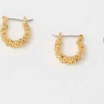 톱니바퀴 후프 귀걸이