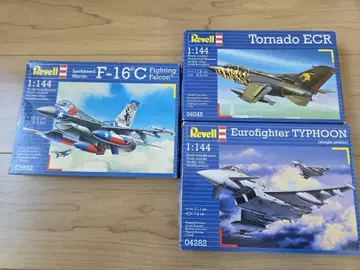 Revell 1/144 3기(F-16C, 타이푼, 토네이도)+덤