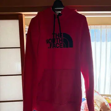 THE NORTH FACE 레드 후드티 XL 사이즈