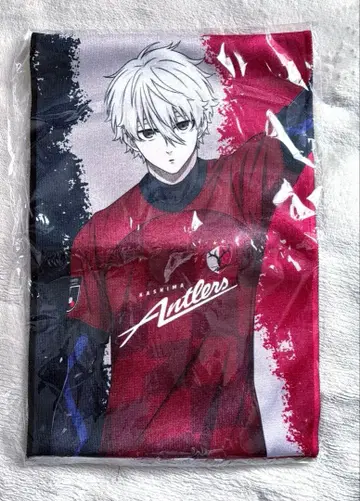 블루 록 나기 세이시로 가시마 앤틀러스 머플러 타월