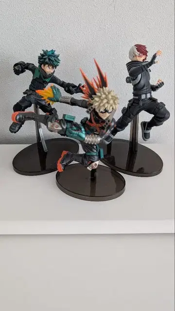 나의 히어로 아카데미아 피규어 3체 세트