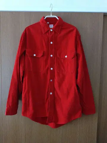 BIGMAC 60년대 단색 플란넬 셔츠 빈티지