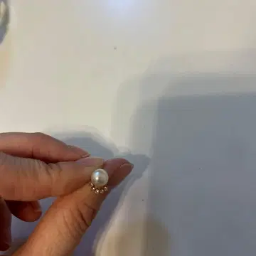 펄과 크리스탈 귀걸이 아가트