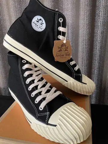 새상품 앰버 월 Amber Wall 스니커즈 신발 27.5cm 블랙