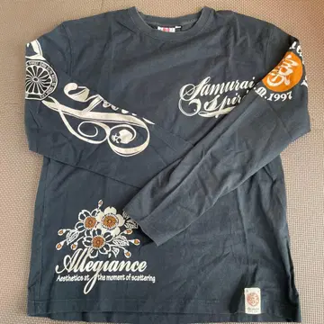 폭간 남성용 긴팔 티셔츠