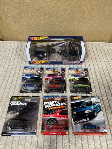 핫휠 묶음 판매 10대 세트
