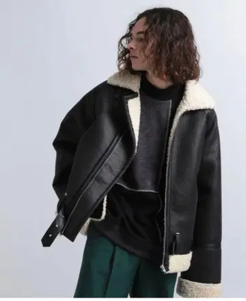 HARE B3 플라이트 블루종 S 사이즈